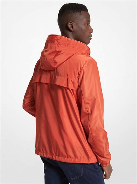 michael kors windbreaker|Logo Tape Woven Windbreaker Jacket .